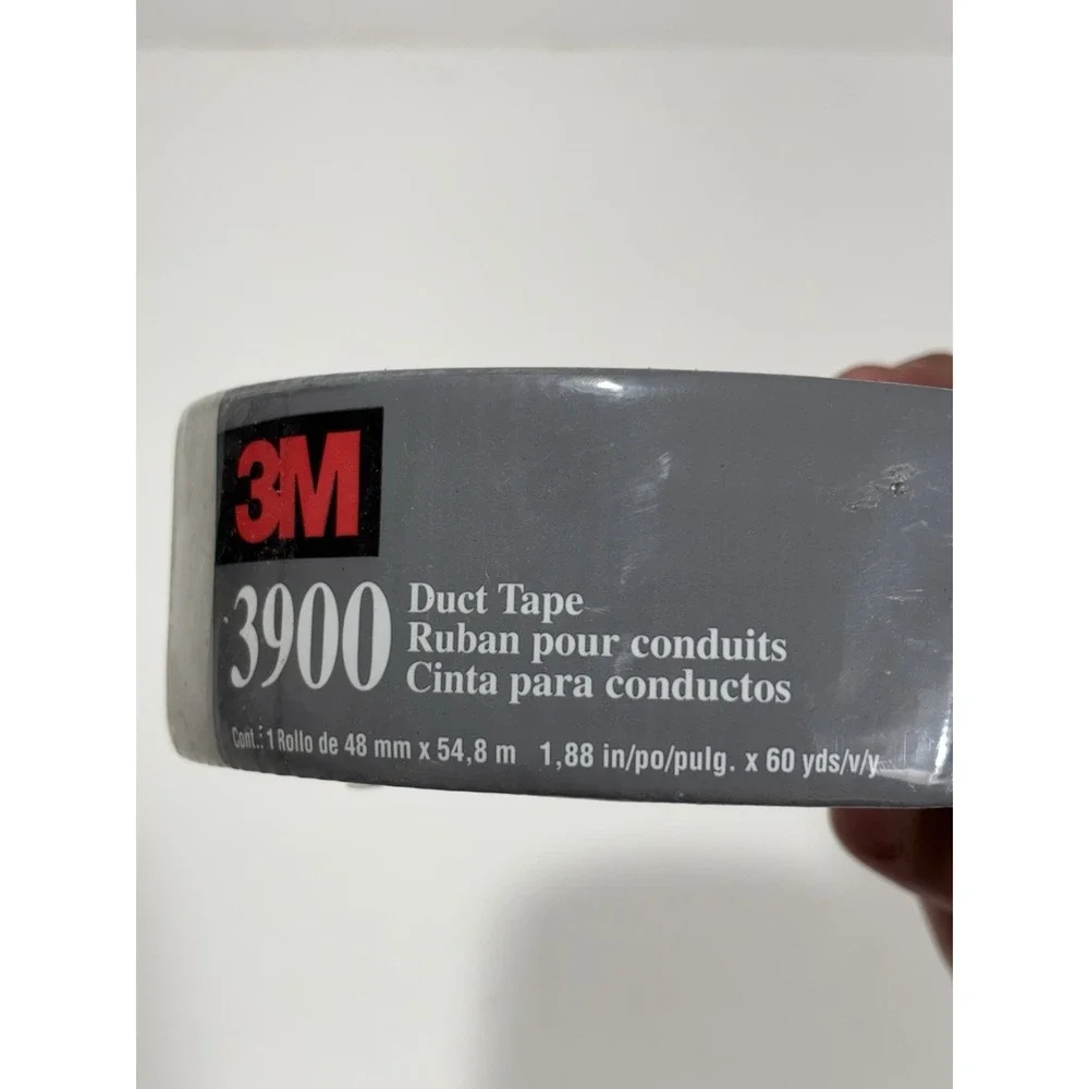 3M 3900-SILVER Silver‎ 48mm X 54.8m Duct Tape 1.88x 60 Yards 06976